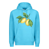 Ocean Blue lemons Premium Hoodie - BundleAndBundleShop
