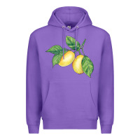 Purple lemons Premium Hoodie - BundleAndBundleShop