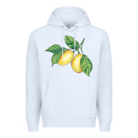 White lemons Premium Hoodie - BundleAndBundleShop
