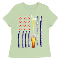 Matcha American Flag Beer Ladies Tee - Bettercallsaul