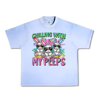 Grape Ice chilling with my peeps easter bunnies cowgirl cowg Urban Heavy Tee - CowGirlArtShop