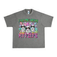 Tornado chilling with my peeps easter bunnies cowgirl cowg Urban Heavy Tee - CowGirlArtShop