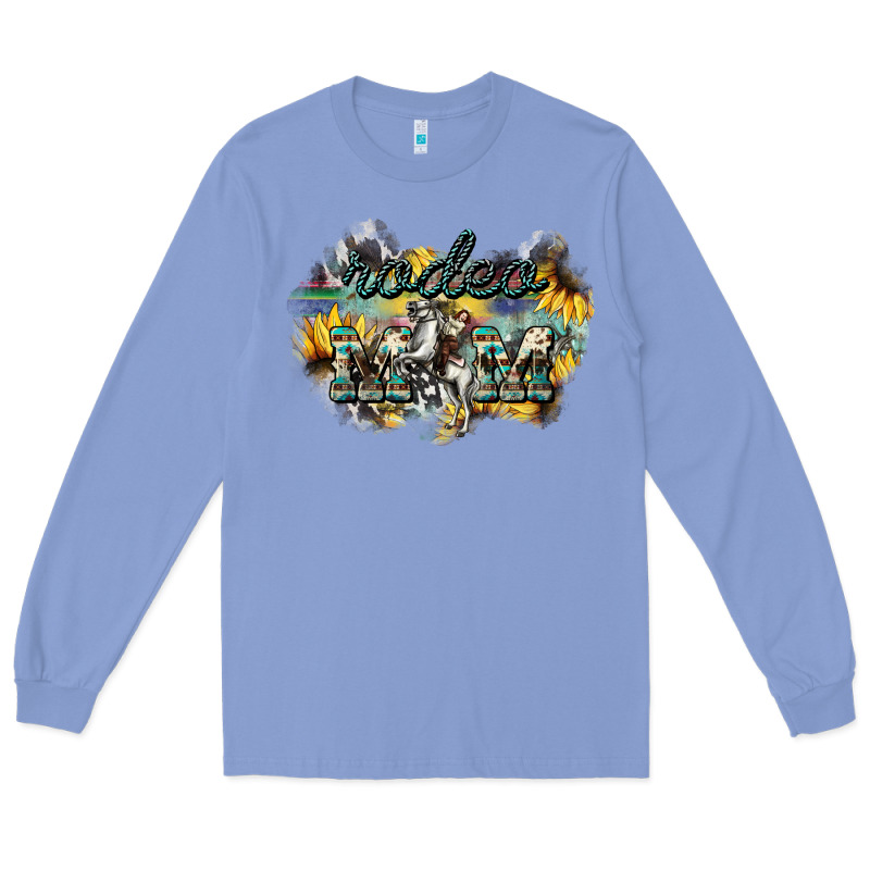 Rodeo Mom Mother's Day Long Sleeve Tee by HowdyJamesFarm | Teevron