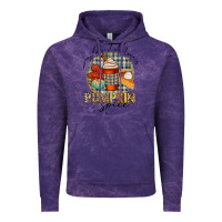 Cloud Purple just a girl who loves pumpkin spice Vintage Hoodie - CowGirlArtShop