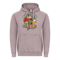 Vintage Zinc just a girl who loves pumpkin spice Vintage Hoodie - CowGirlArtShop