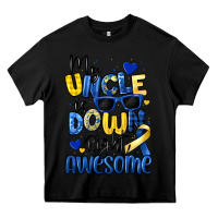 Black my uncle is down right awesome Heavy Core Tee - Artiststas