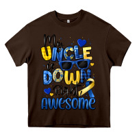 Chocolate Brown my uncle is down right awesome Heavy Core Tee - Artiststas