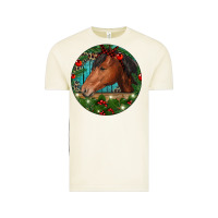 Vintage Arctic Western Horse Christmas Vintage Tee - RanaPortraitStore