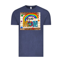 Vintage Denim pride mom Vintage Tee - TumblerDesignByShophia