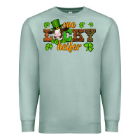 Seafoam st patricks one lucky heifer baby cow Premium Sweatshirt - Artiststas