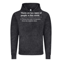 Vintage Black Two Types of People Can Extrapolate Incomplete Data Gift Vintage Hoodie - minhPixels