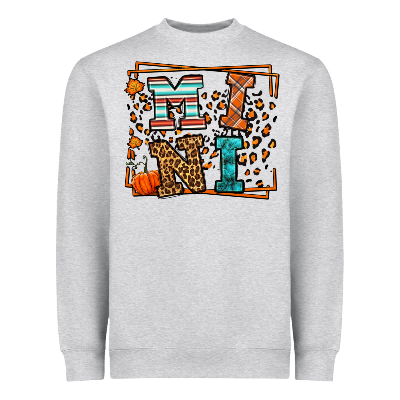 Fall Autumn Leopard Mini Heavyweight Sweatshirt by LillyAllenDesigns | Teevron