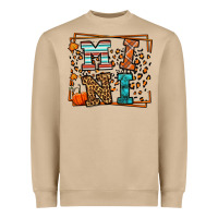 Mushroom Fall Autumn Leopard Mini Heavyweight Sweatshirt - LillyAllenDesigns