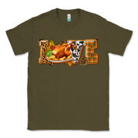 Army Green Love with Turkey Classic Tee - texasbilliewilder