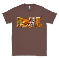 Chestnut Love with Turkey Classic Tee - texasbilliewilder