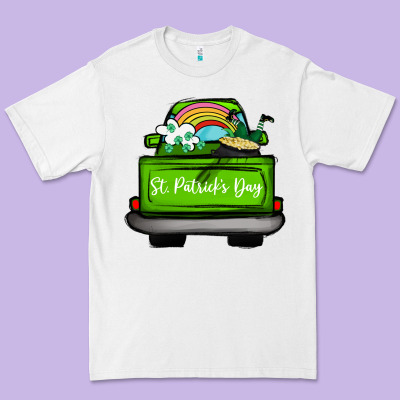 St Patrick's Day Truck Premium Tee Designed By Bettercallsaul