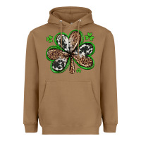 Toasted Coconut western st patricks day shamrocks Heavyweight Hoodie - Artiststas