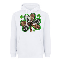 White western st patricks day shamrocks Heavyweight Hoodie - Artiststas