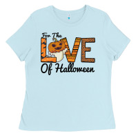 Baby Blue For the Love of Halloween Ladies Tee - Bettercallsaul