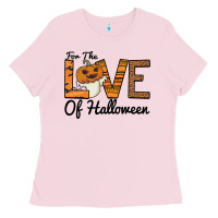 Bubblegum Pink For the Love of Halloween Ladies Tee - Bettercallsaul