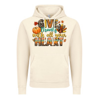 Vintage Artic give thanks with all your heart Vintage Hoodie - CowGirlArtShop