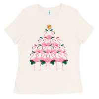 Bone Christmas Tree Flamingo Ladies Tee - Bettercallsaul