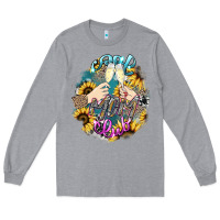 Heather Grey Cool mom club mother's day Long Sleeve Tee - HowdyJamesFarm