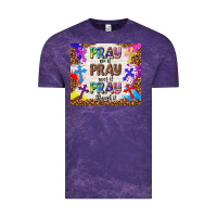 Cloud Purple pray on it pray over it pray through it Vintage Tee - TumblerDesignByShophia
