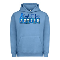 Pigment Pebble Blue fight for autism Urban Hoodie - AdoDesignShop