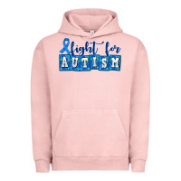 Pigment Salmon fight for autism Urban Hoodie - AdoDesignShop
