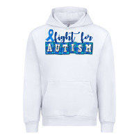 White fight for autism Urban Hoodie - AdoDesignShop