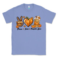 Colony Blue Peace Love Pumpkin Spice Classic Tee - texasbilliewilder