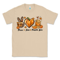 Mushroom Peace Love Pumpkin Spice Classic Tee - texasbilliewilder