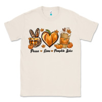 Natural Peace Love Pumpkin Spice Classic Tee - texasbilliewilder
