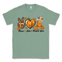 Sage Peace Love Pumpkin Spice Classic Tee - texasbilliewilder