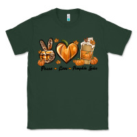 Sports Green Peace Love Pumpkin Spice Classic Tee - texasbilliewilder