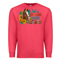 Cardinal just a girl who loves horses Premium Sweatshirt - Artiststas