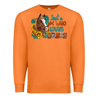 Carrot just a girl who loves horses Premium Sweatshirt - Artiststas