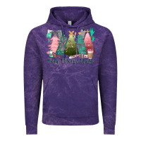 Cloud Purple verry merry nurse Vintage Hoodie - CowGirlArtShop