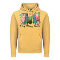 Vintage Mustard verry merry nurse Vintage Hoodie - CowGirlArtShop