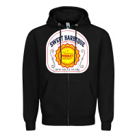 Black barbeque sauce diy costume matching couples groups halloween Zipper Hoodie - minhPixels