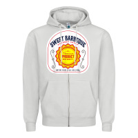 Dove Grey barbeque sauce diy costume matching couples groups halloween Zipper Hoodie - minhPixels