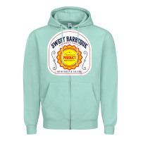 Seafoam barbeque sauce diy costume matching couples groups halloween Zipper Hoodie - minhPixels