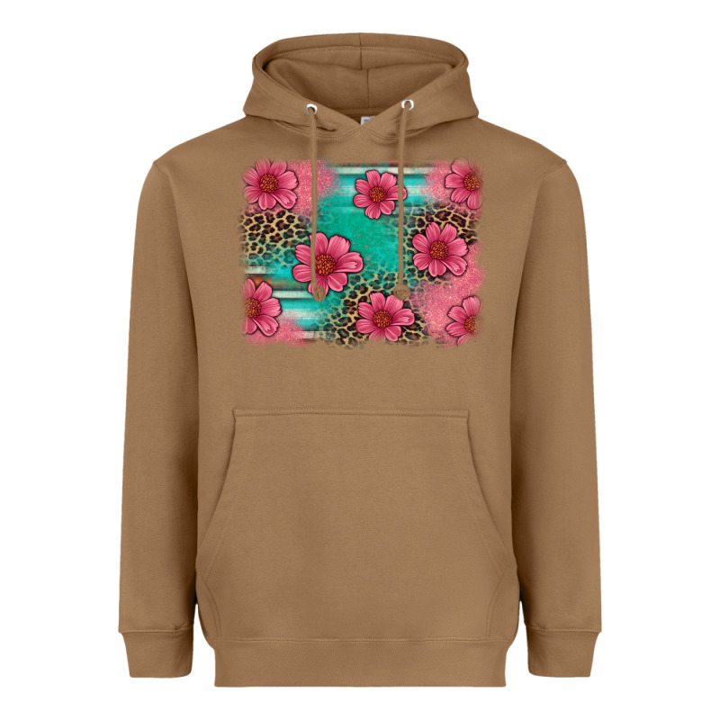 Easter Spring Leopard Serape Background Heavyweight Hoodie by Artiststas | Teevron