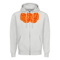 Dove Grey halloween pumpkin cookies t shirt Zipper Hoodie - minhPixels