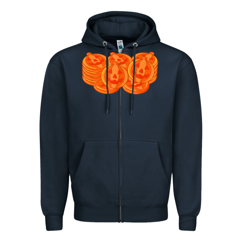 Halloween Pumpkin Cookies T Shirt Zipper Hoodie by minhPixels | Teevron