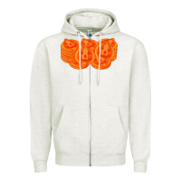 Oatmeal Heather halloween pumpkin cookies t shirt Zipper Hoodie - minhPixels