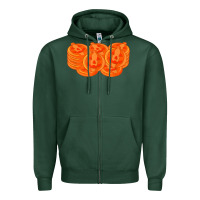 Sports Green halloween pumpkin cookies t shirt Zipper Hoodie - minhPixels