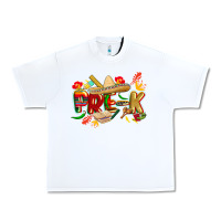 White cinco de mayo pre k Urban Heavy Tee - CowGirlArtShop