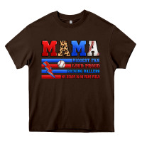 Chocolate Brown baseball mama Heavy Core Tee - Artiststas